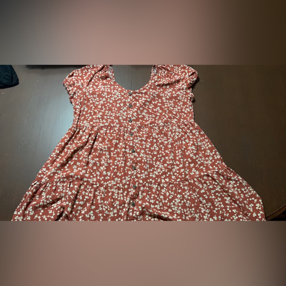 Flowy plus size summer dress